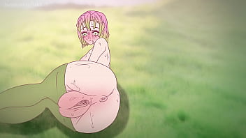 Mitsuri seduces with her yam-sized cooter ! porno devil slayer Manga porno ( toon 2d ) anime