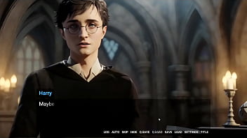 Hogwarts Lewdgacy [ Hentai Game PornPlay Parody ] Harry Potter and Hermione are playing with Sadism & s/m forbiden magic lewd spells