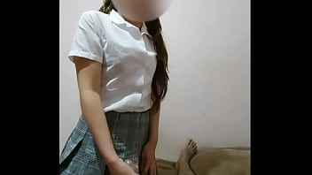 Pov Public institute school dame is spunky about gargling hard-ons - stepbrother I need money, I'm a virgin but I do what you want! teenager dame school dame gargling guy trouser snake