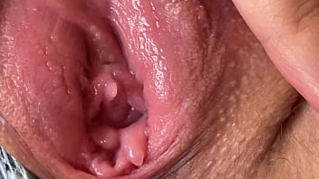 Close-up moist sugary-sweet vagina spreading, teenager super-bitch prepped to pulverize